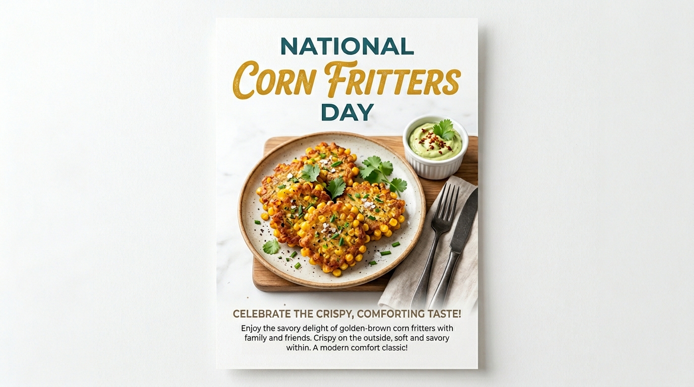 National Corn Fritters Day