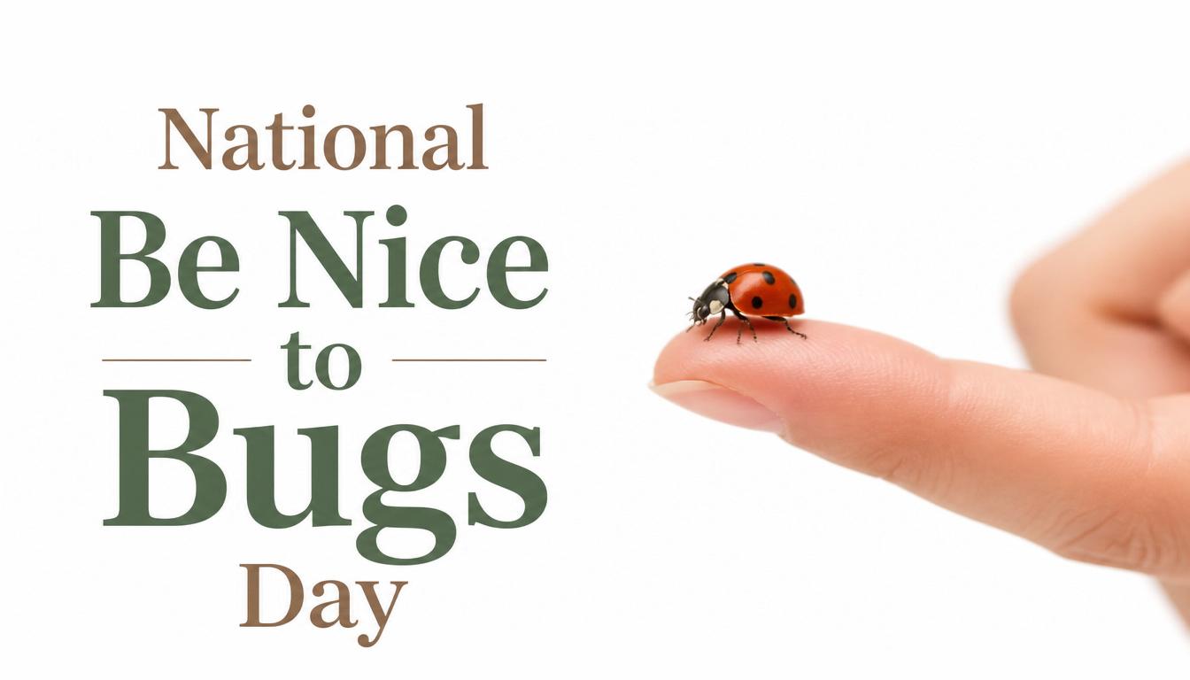 National Be Nice to Bugs Day