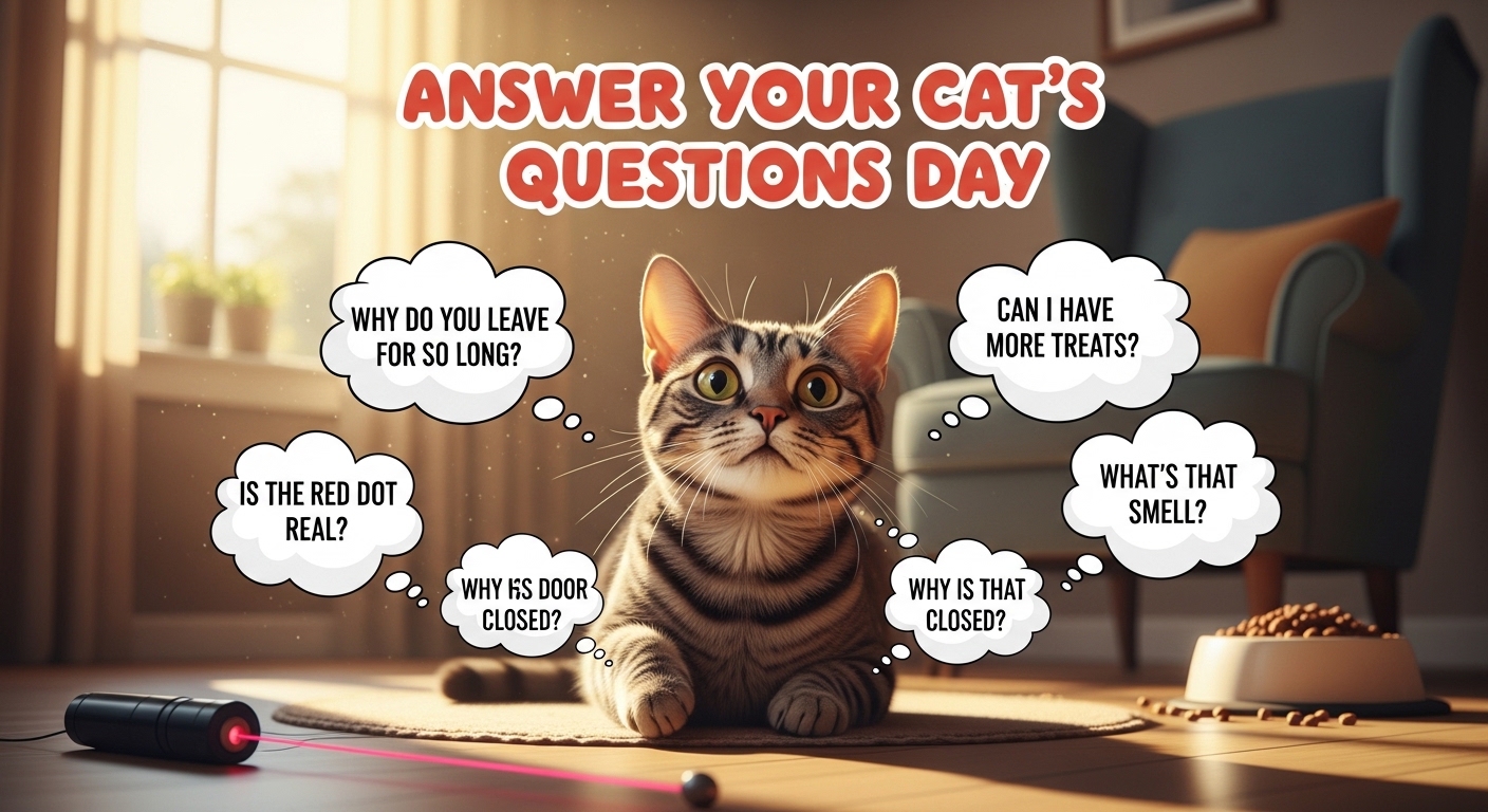 Answer Your Cat's Questions Day