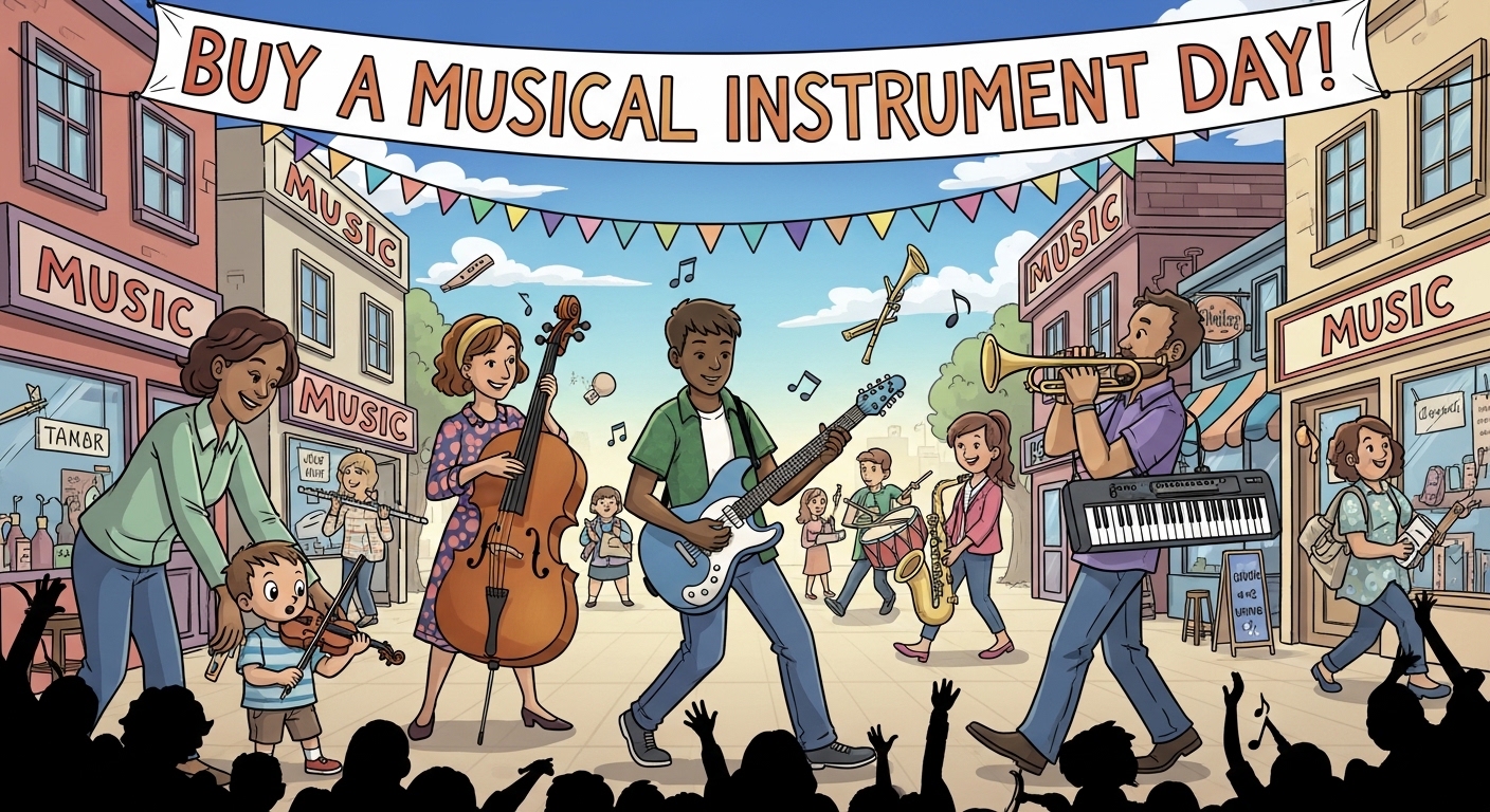 Buy A Musical Instrument Day
