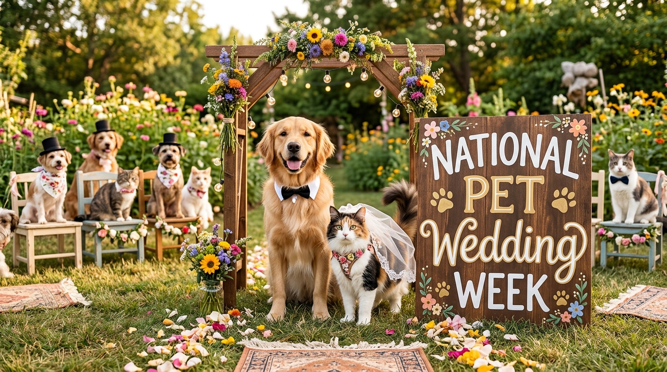National Pet Wedding Week