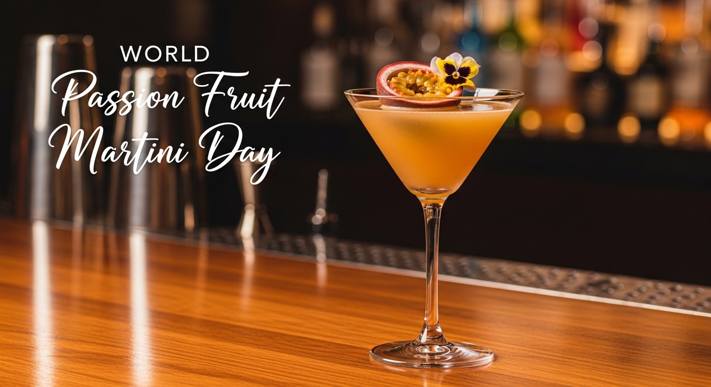 World Passion Fruit Martini Day