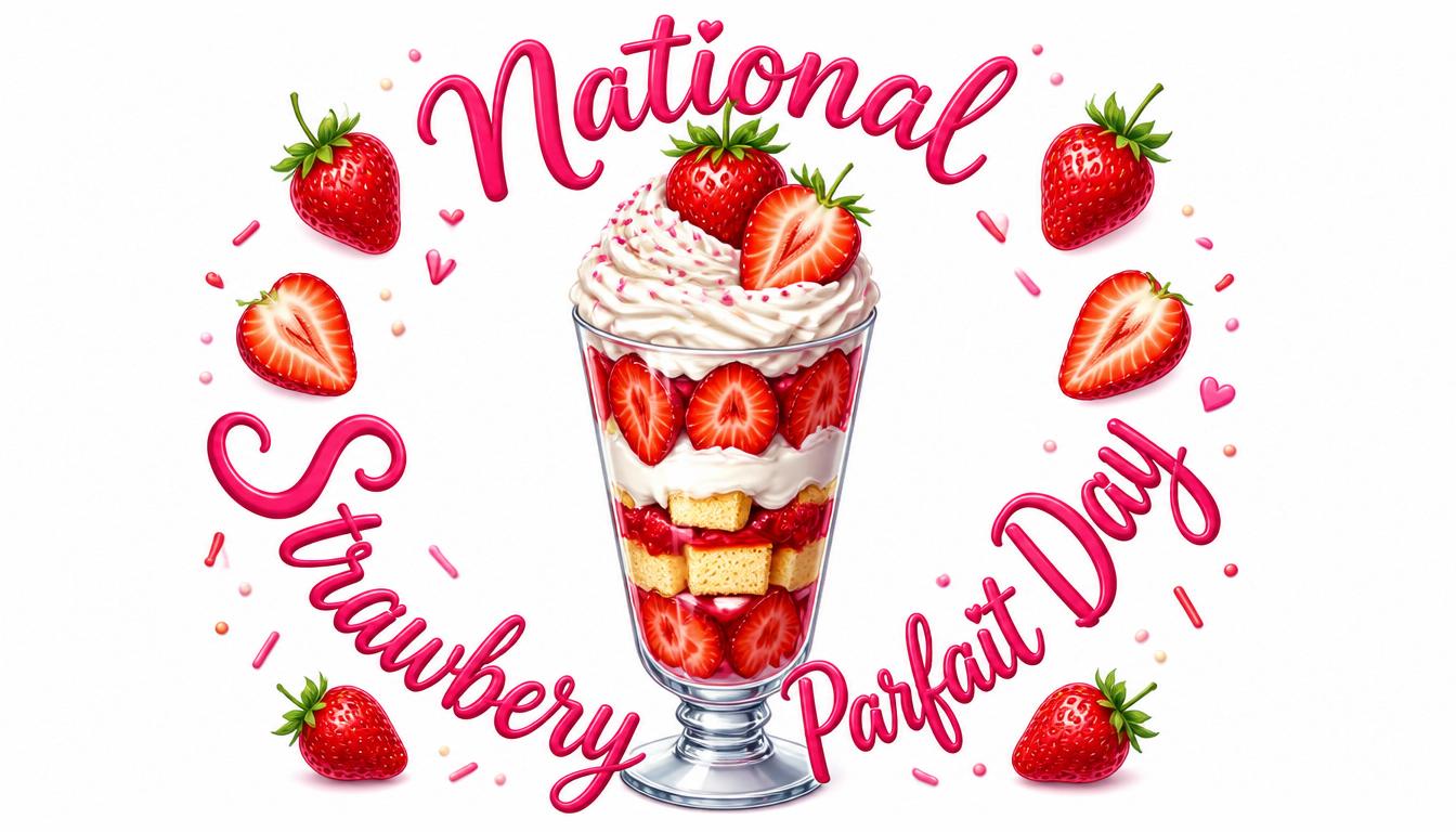 National Strawberry Parfait Day