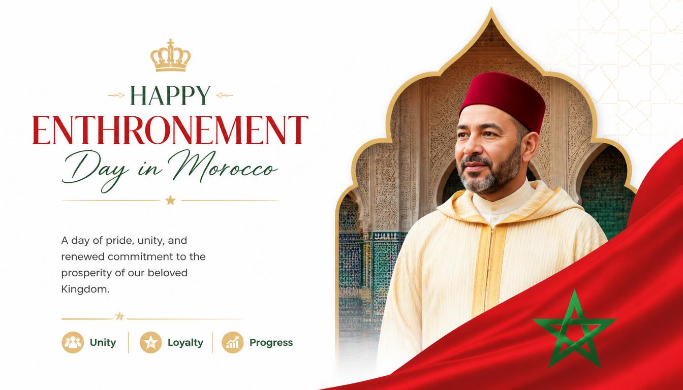 Enthronement in Morocco