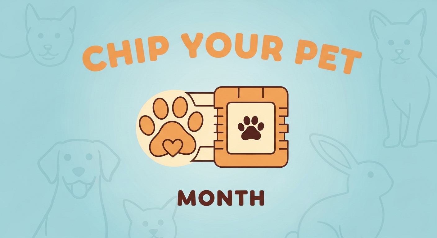 Chip Your Pet Month