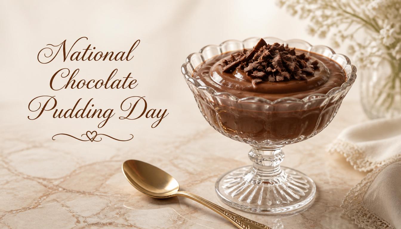 National Chocolate Pudding Day