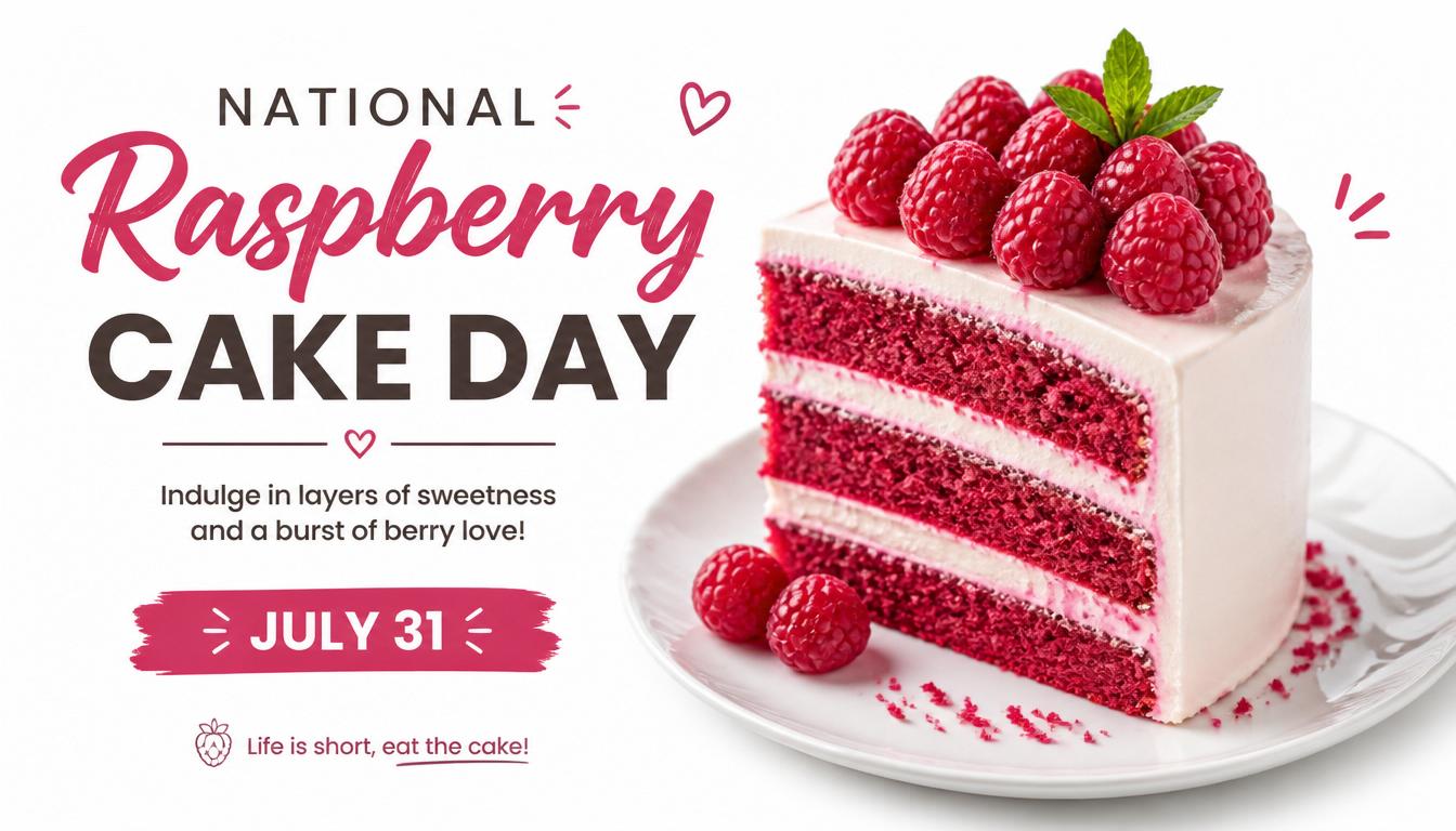 National Raspberry Cake Day