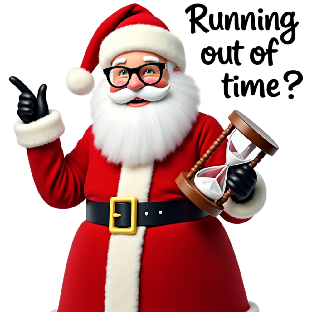 Last-Minute Shopper's Day