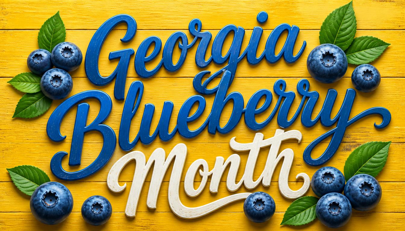 Georgia Blueberry Month