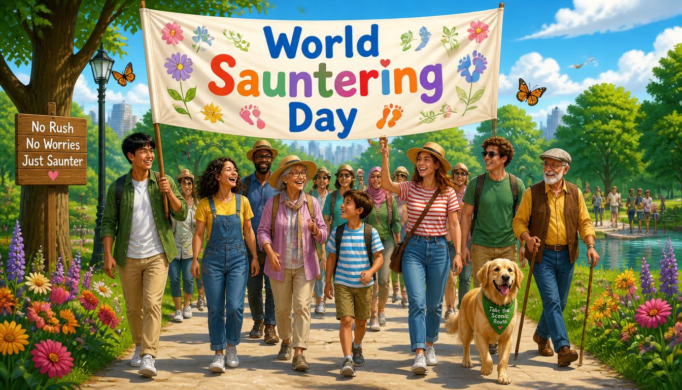 World Sauntering Day