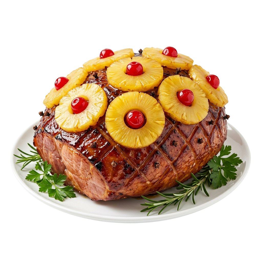 National Baked Ham with Pineapple