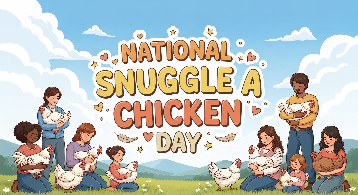 National Snuggle a Chicken Day