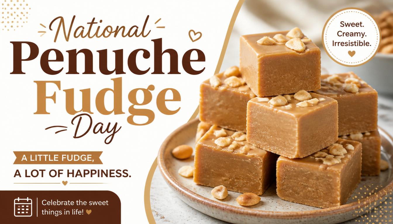 National Penuche Fudge Day