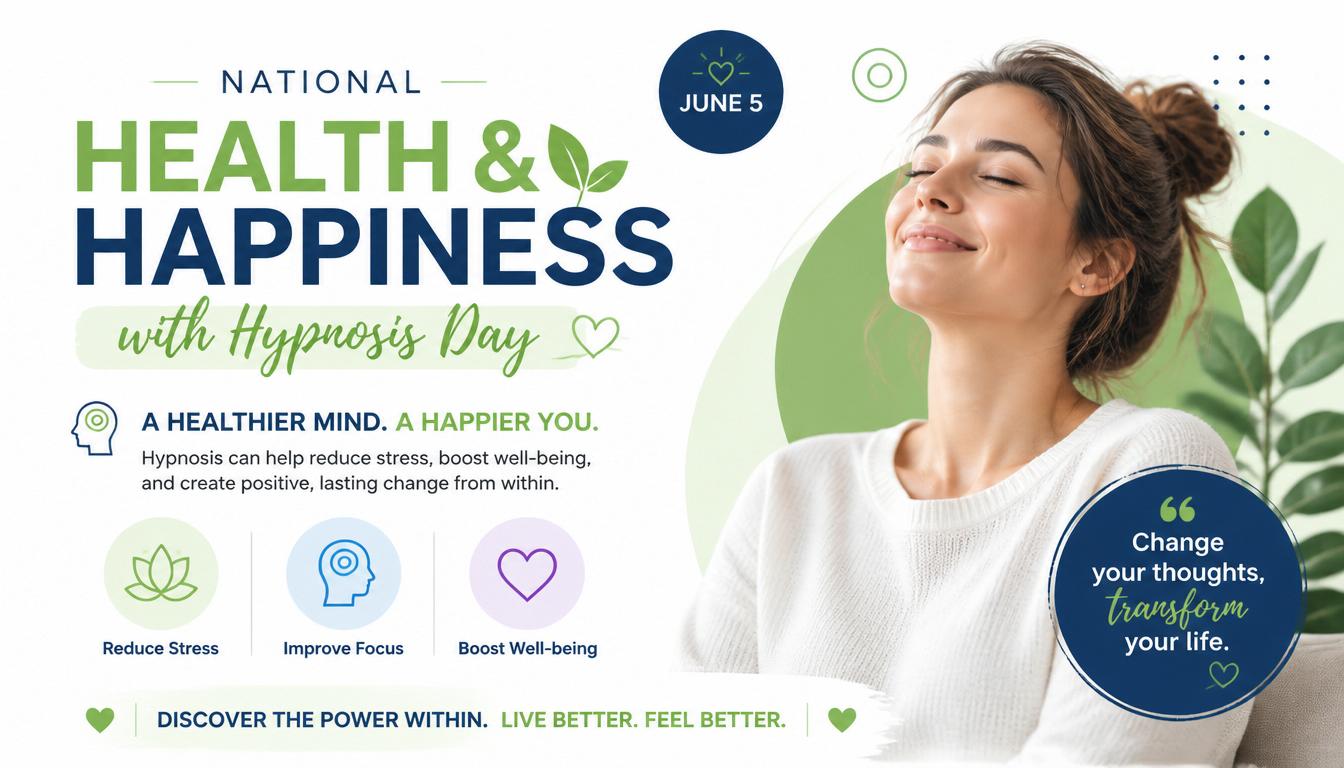 Health and Happiness with Hypnosis Day