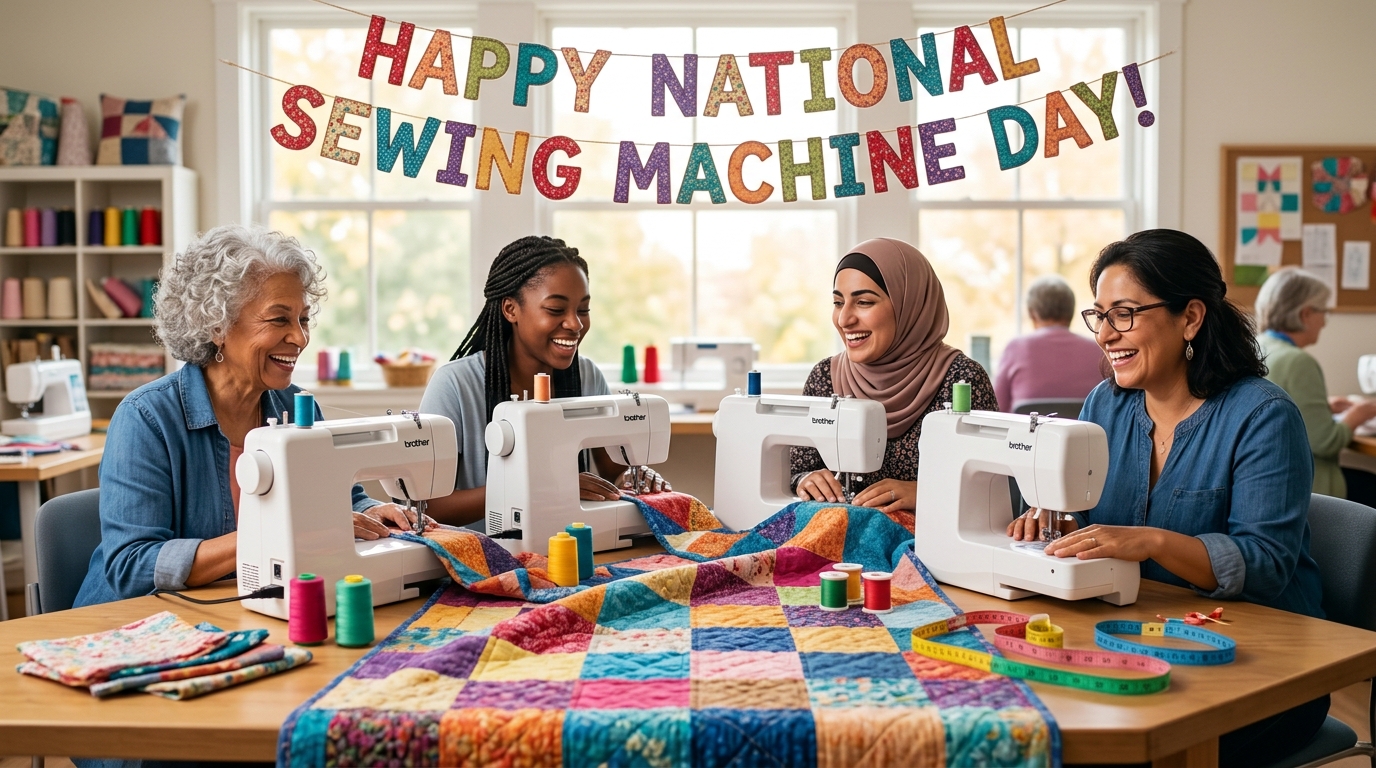 National Sewing Machine Day