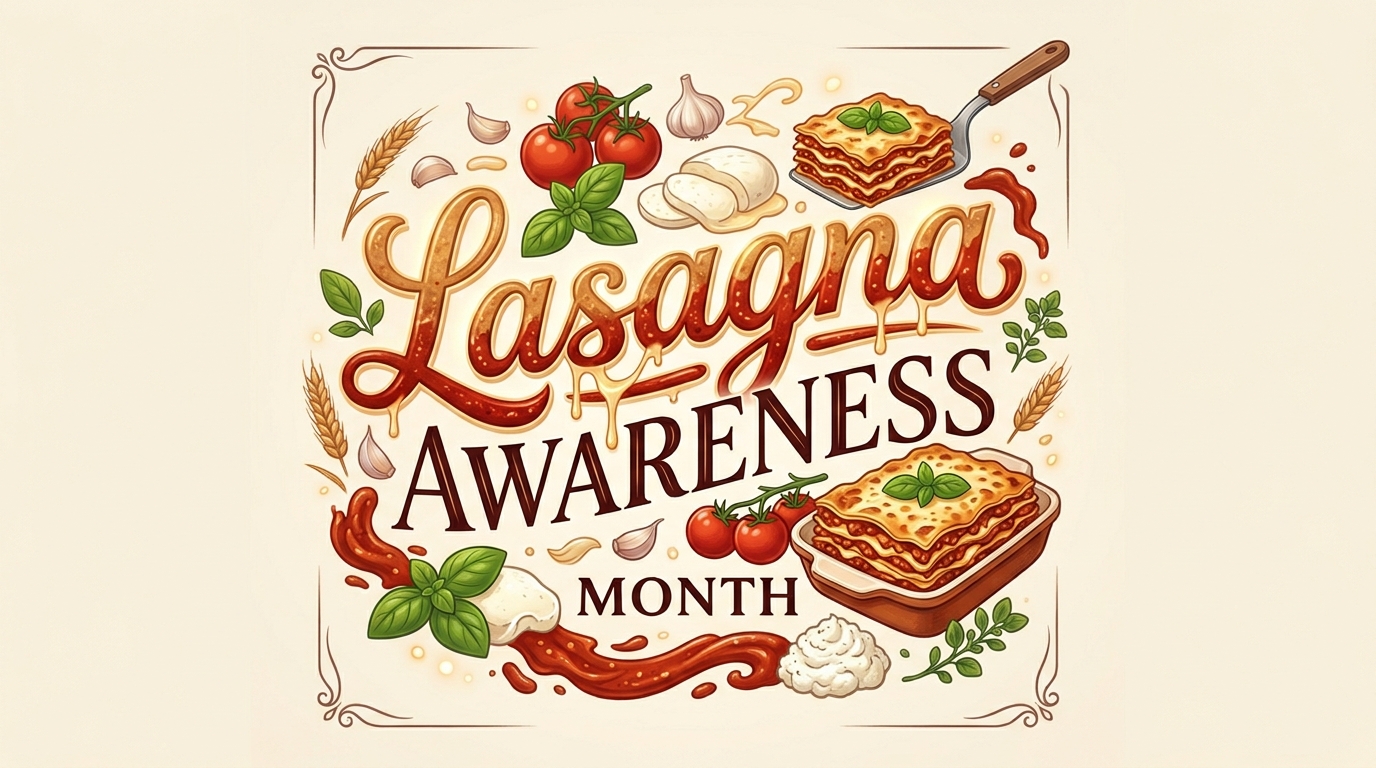 Lasagna Awareness Month
