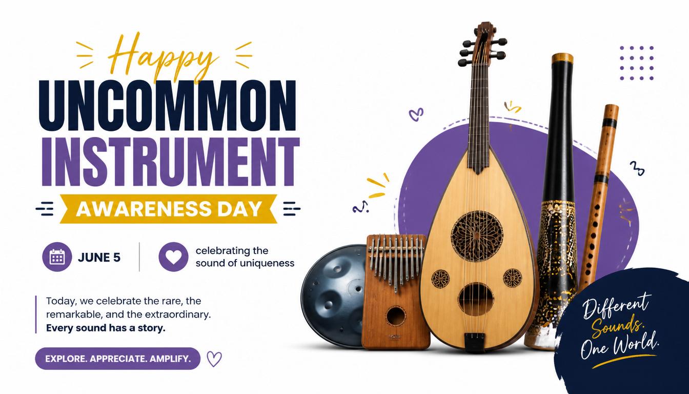 Uncommon Instrument Awareness Day