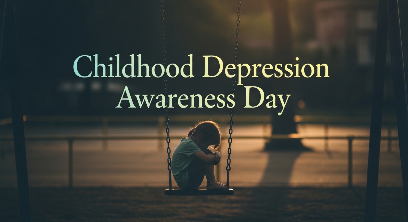 Childhood Depression Awareness Day with Solitary Child on a Swing - Feature Image May 233