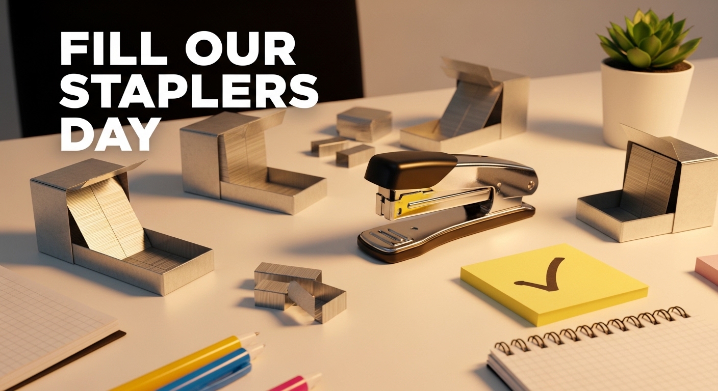 Fill Our Staplers Day