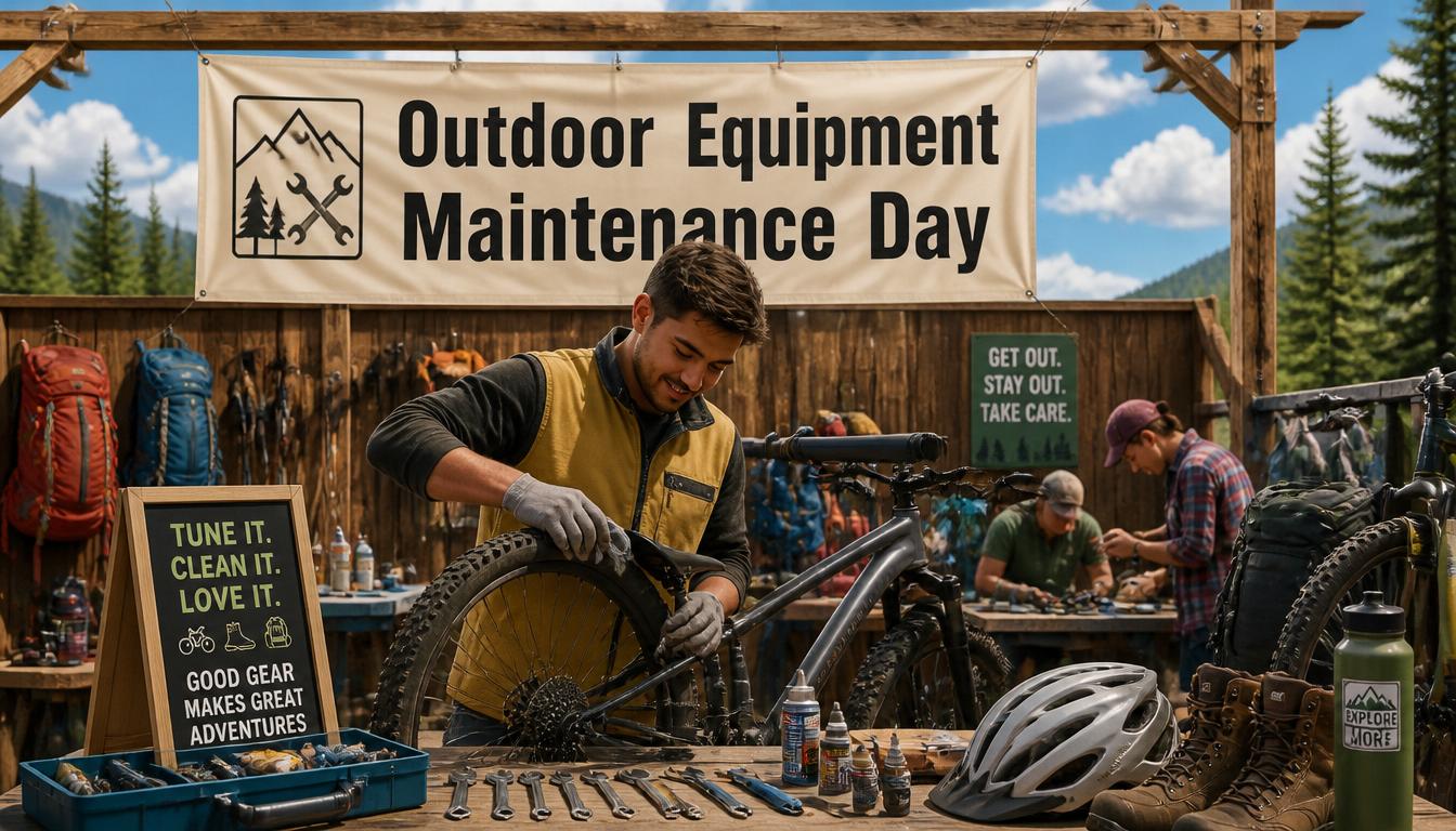 Outdoor Equipment Maintenance Day