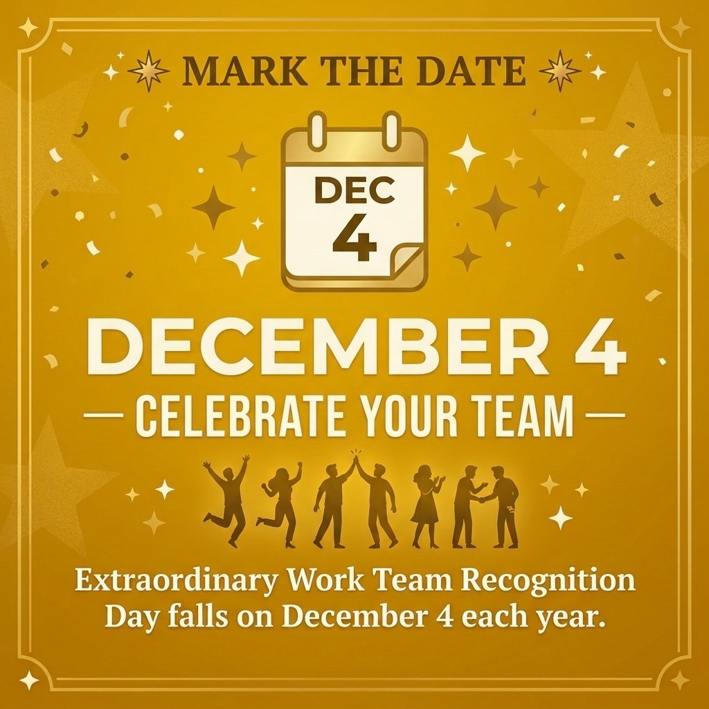 Extraordinary Work Team Recognition Day