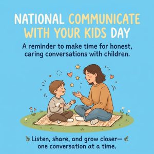 National Communicate with your kids days