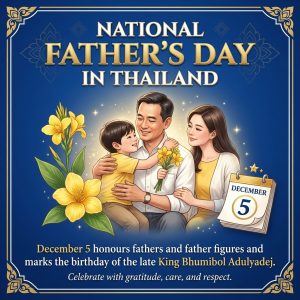 National Father's Day in Thailand