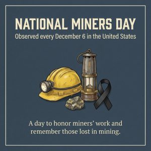 National Miners Day