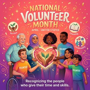 National Volunteers Month