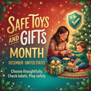 Safe Toys and Gifts Month
