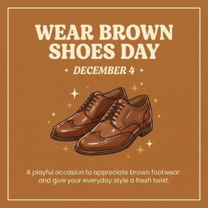Wear Brown Shoes Day
