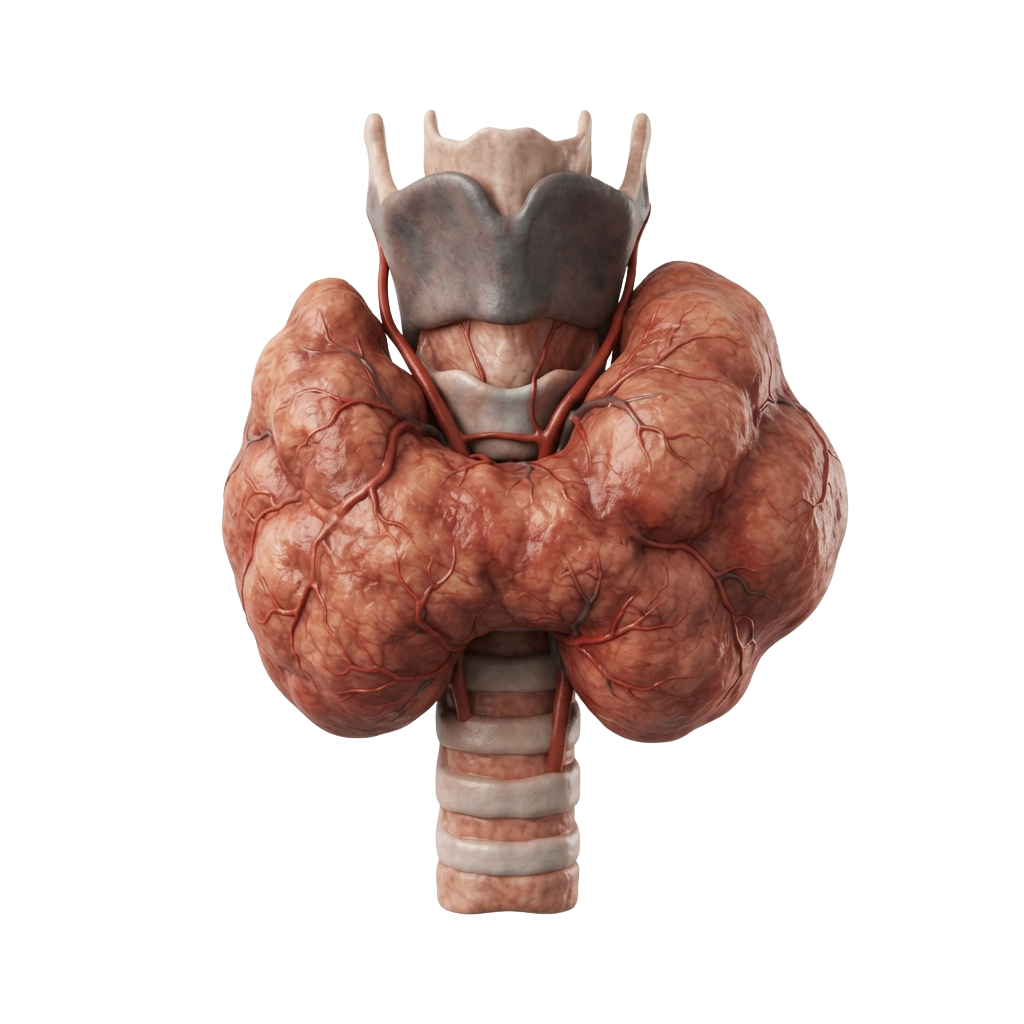 Anatomical illustration of human kidneys and adrenal glands viewed from behind