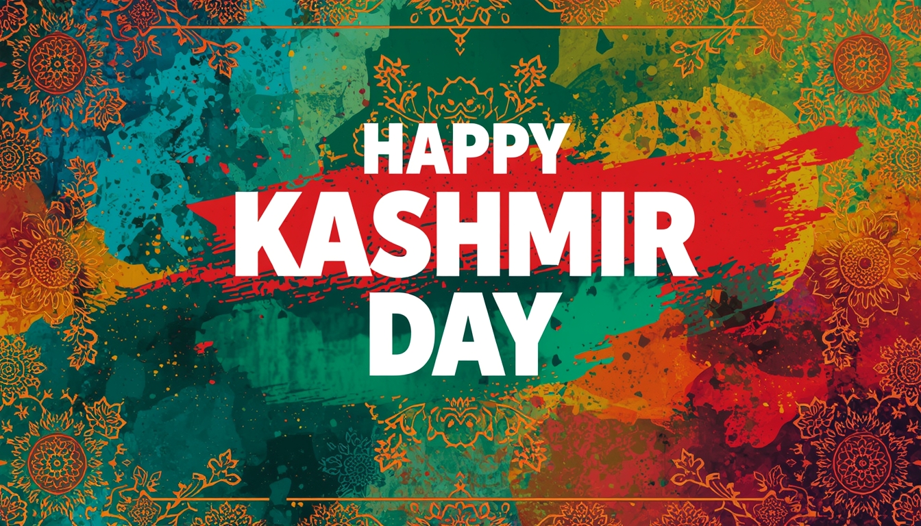 Happy Kashmir Day Celebration with Vibrant Abstract Background and Cultural Mandalas - Feature Imagefeb 05 1