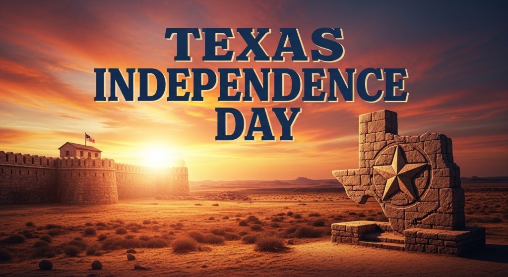 Texas Independence Day Commemoration with Monument and Historic Fort - Featured Image 105