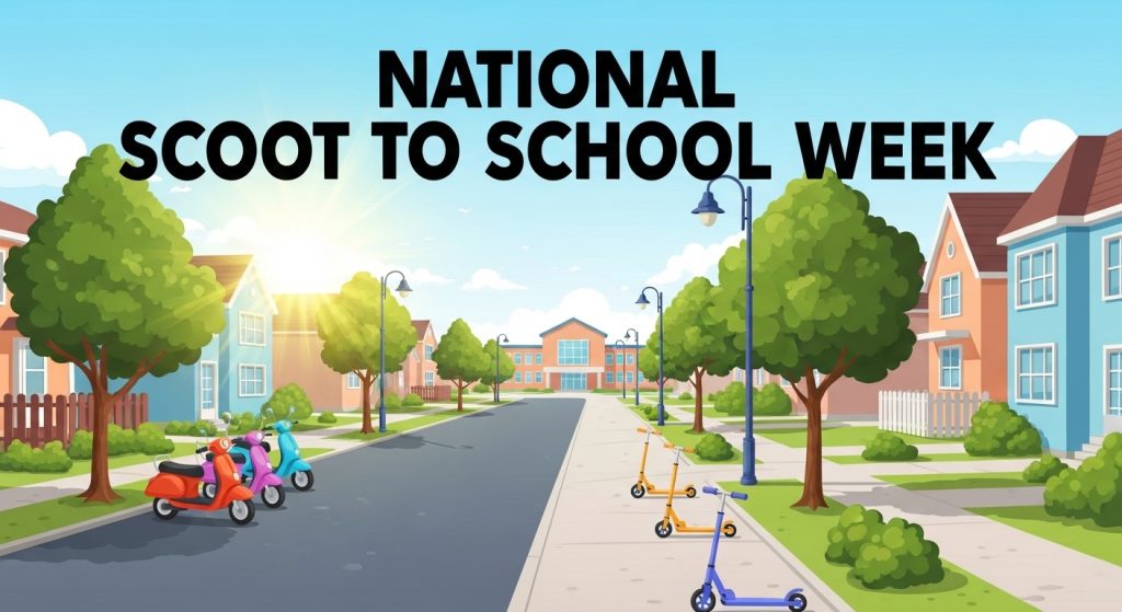 National Scoot to School Week: Kids' Active Commute with Scooters to Campus - Featured Image 113