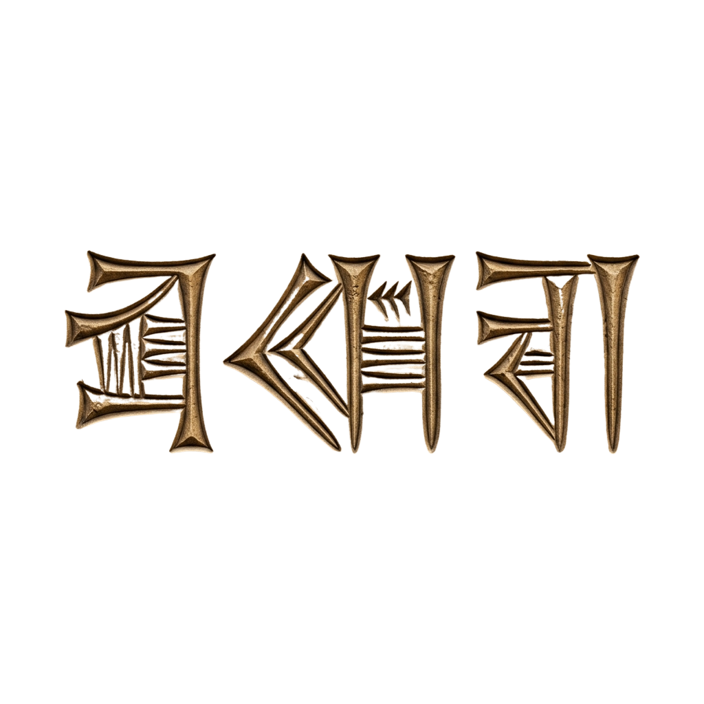 Three-dimensional gold Chinese characters on a black background