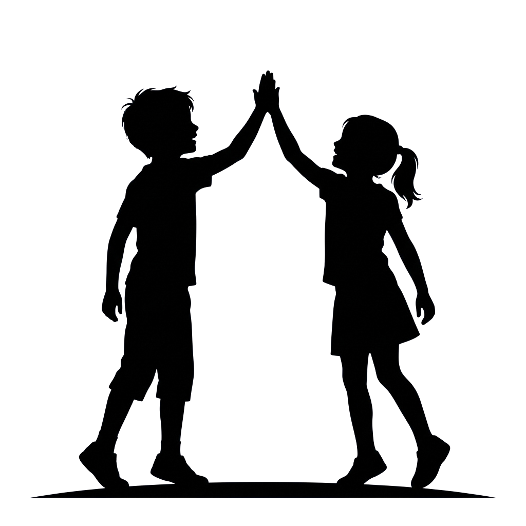 Abstract black lines on a dark background forming minimalist shapes