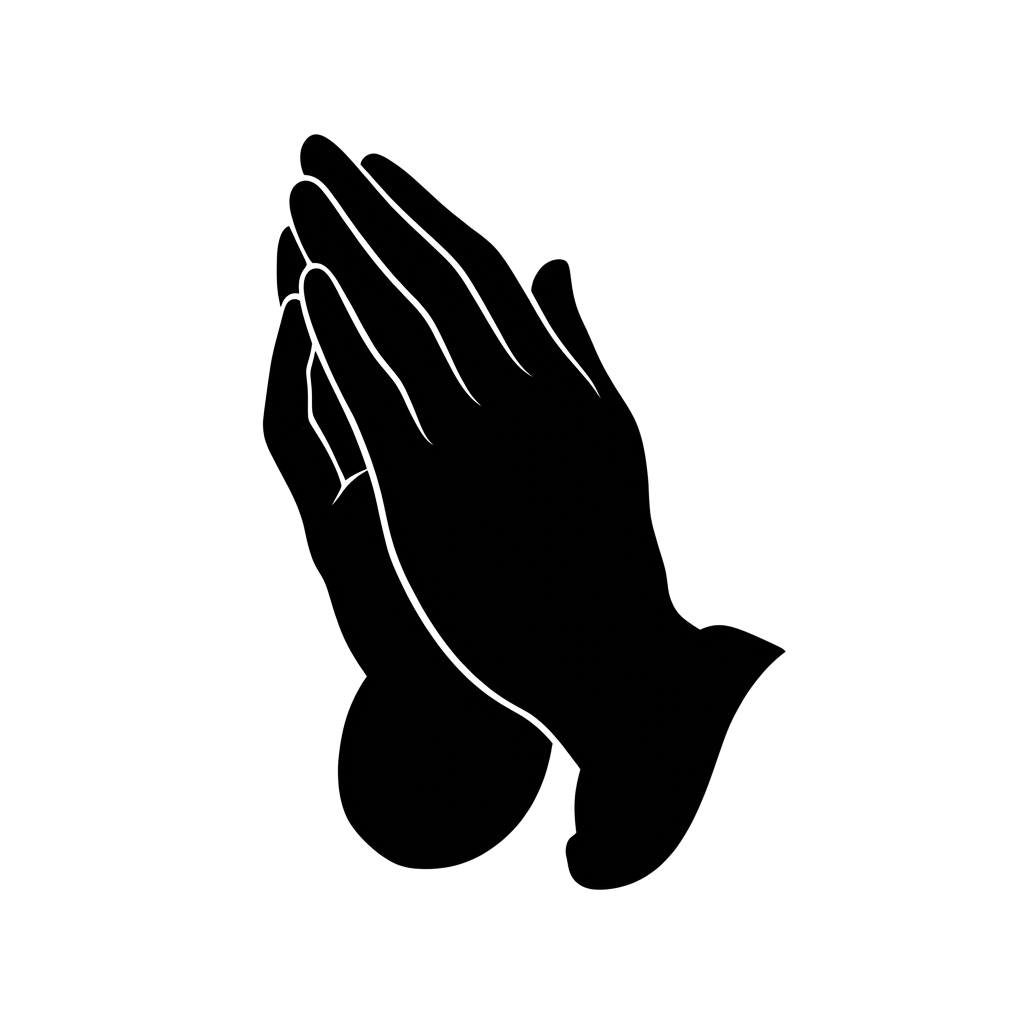 Abstract white line drawing on a black background resembling a stylized figure