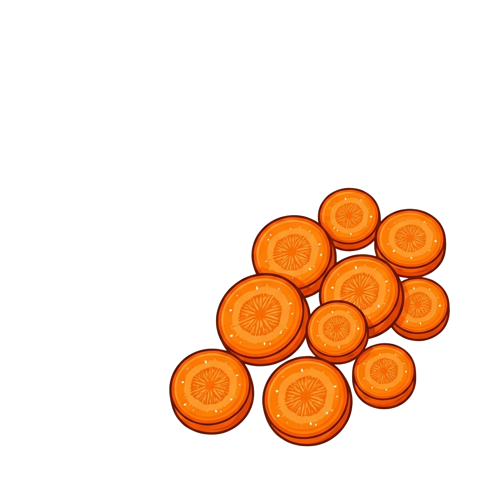 Nine bright orange LED light bulbs arranged in a cluster against a black background