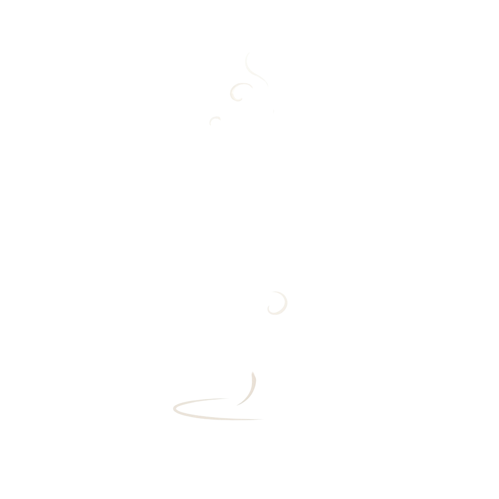 Three handwritten musical note symbols on a black background