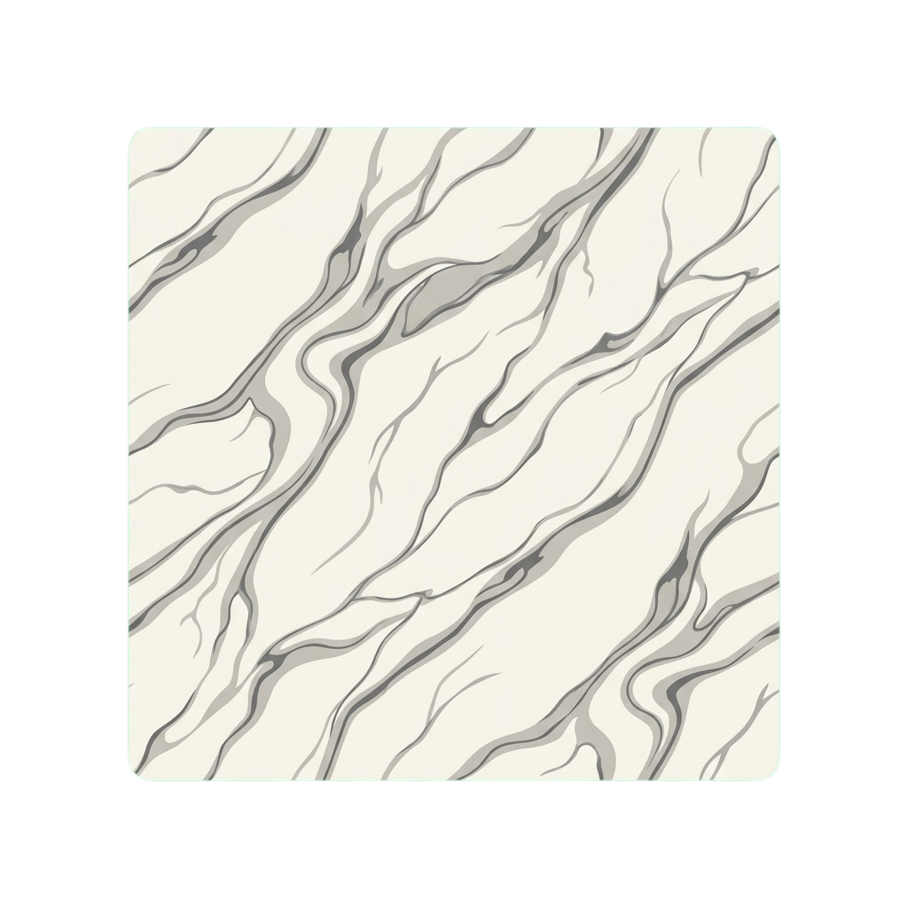 Abstract swirling pattern resembling marble texture in shades of gray and white