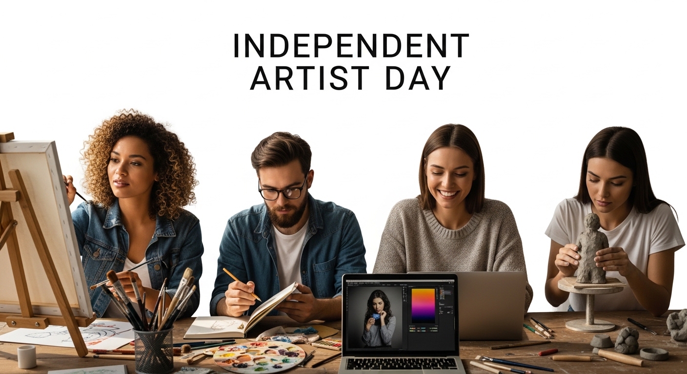 Independent Artists Actively Engaged in Diverse Creative Pursuits - Feature Image Apr 128