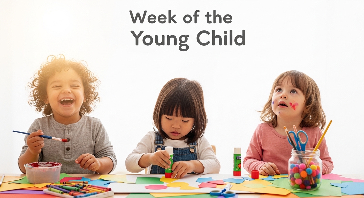 Diverse Young Children Learning and Creating Art and Crafts Together - Feature Image Apr 154