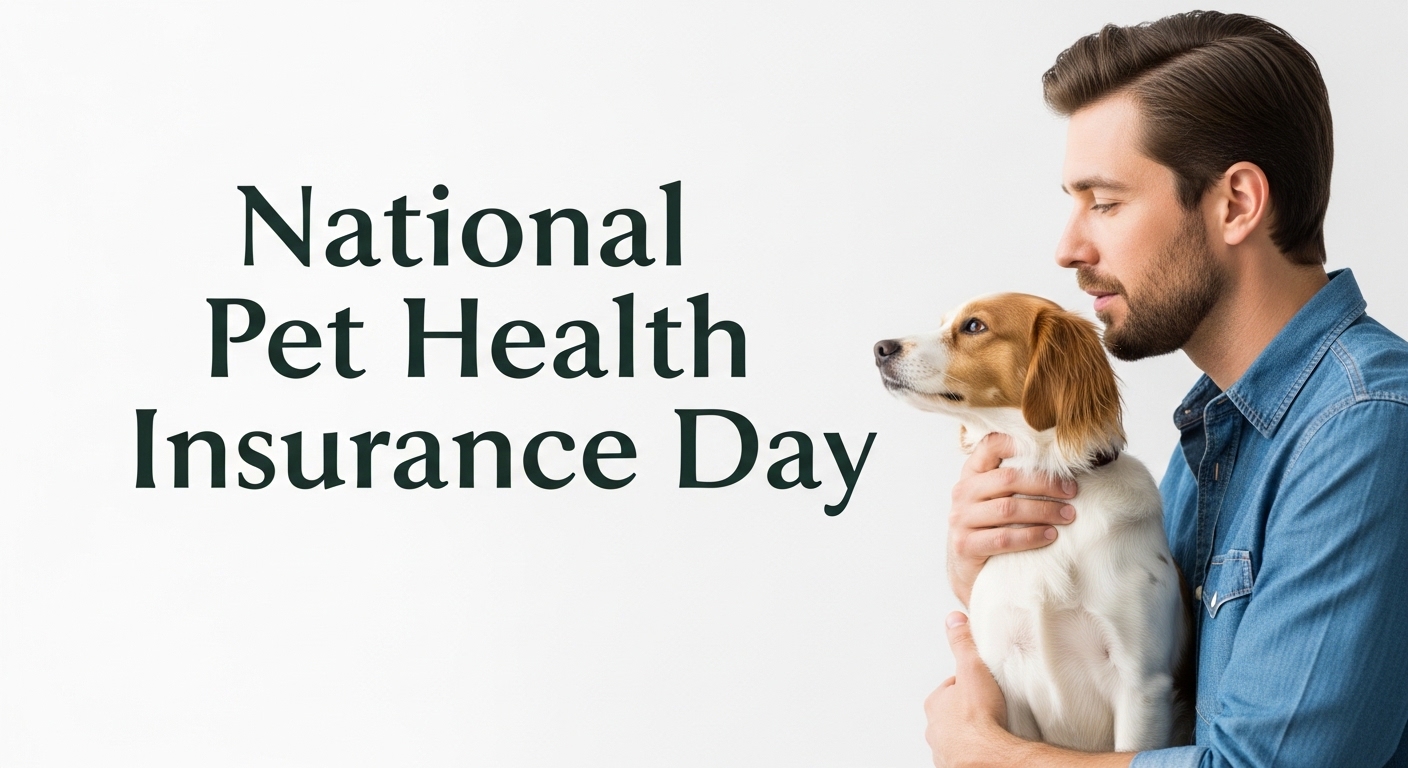 National Pet Health Insurance Day with Man and Canine Companion - Feature Image Apr 210