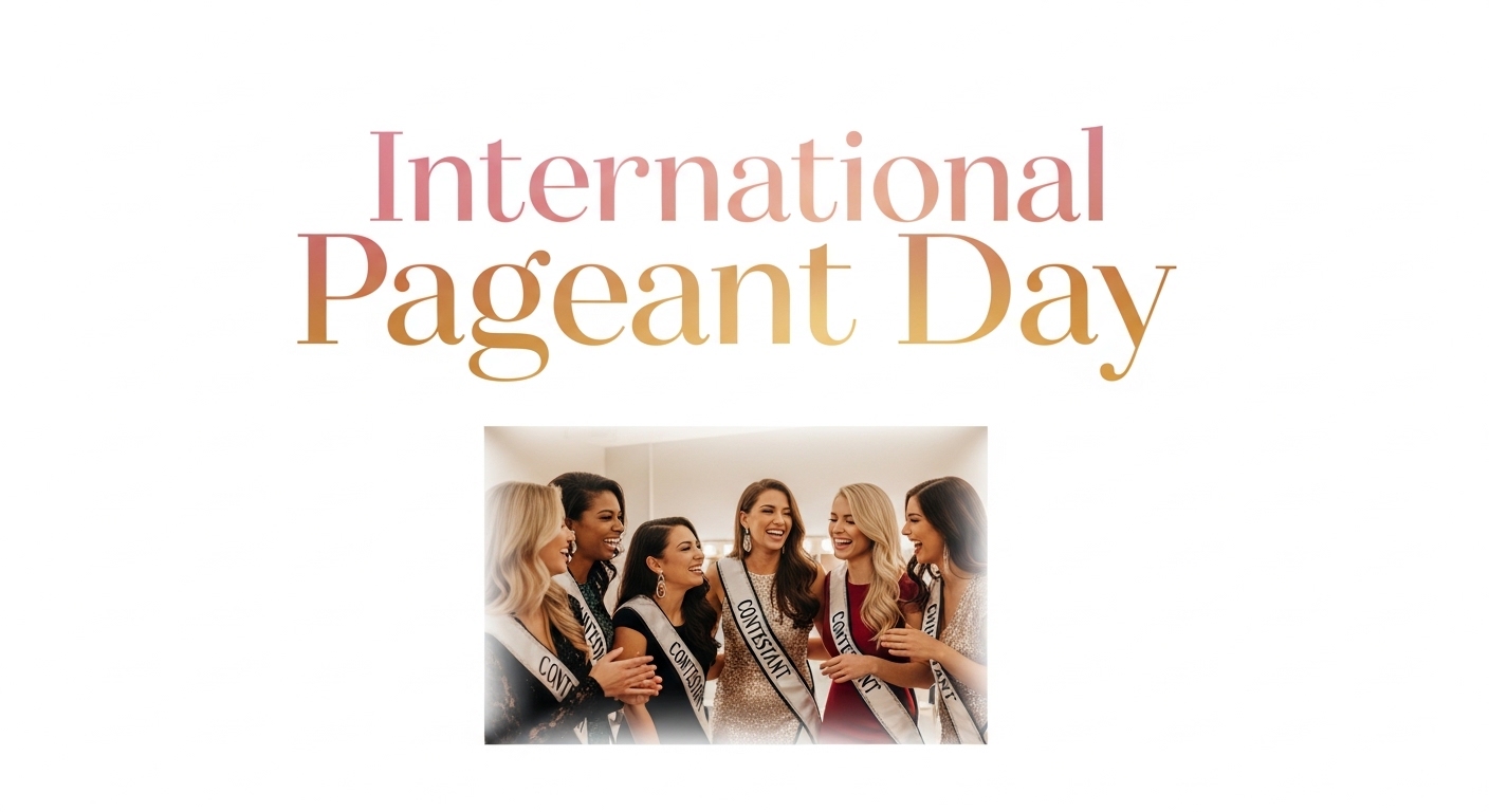 International Pageant Day Celebration with Diverse Women Contestants Smiling - Feature Image Apr 220