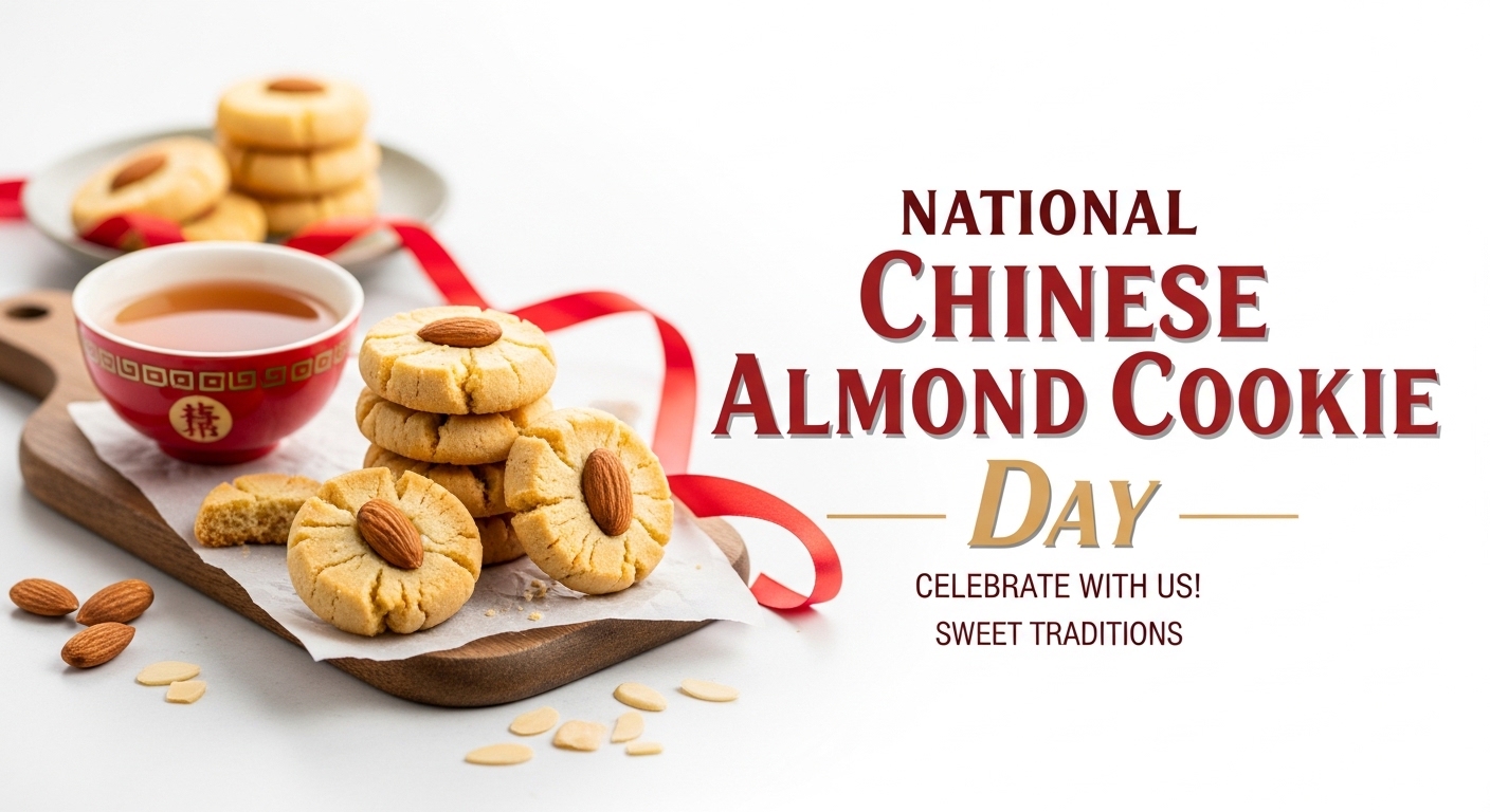 National Chinese Almond Cookie Day Celebration with Tea & Sweet Pastries - Feature Image Apr 235