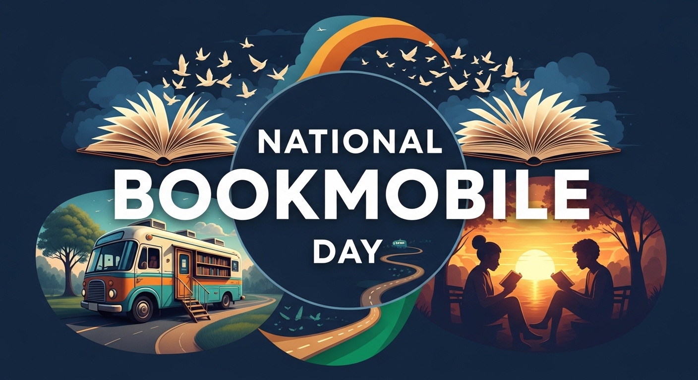 National Bookmobile Day: Mobile Library, Books & Readers Celebrating Literacy - Feature Image Apr 247
