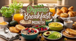 Nutritious Organic Breakfast Buffet with Fresh Berries, Avocado, Toast, Coffee & Juice - Feature Image Apr 289