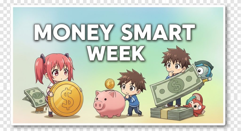 Money Smart Week: Chibi Characters Learning Financial Literacy, Savings & Wealth Management for Youth - Feature Image Apr 328