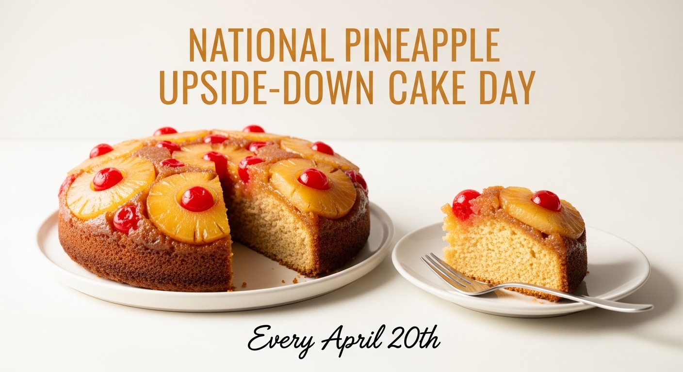 National Pineapple Upside-Down Cake Day